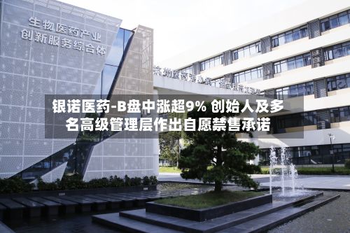 银诺医药-B盘中涨超9% 创始人及多名高级管理层作出自愿禁售承诺-第1张图片
