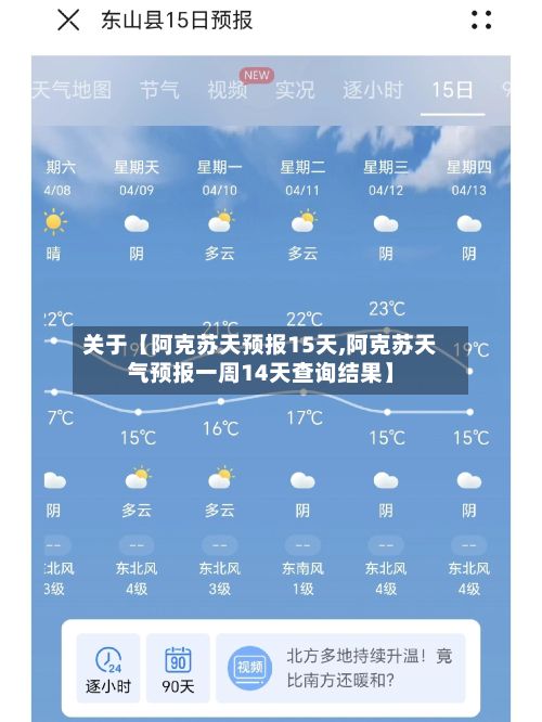 关于【阿克苏天预报15天,阿克苏天气预报一周14天查询结果】-第1张图片