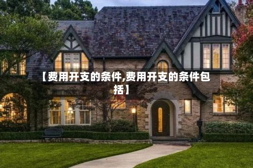 【费用开支的条件,费用开支的条件包括】-第1张图片