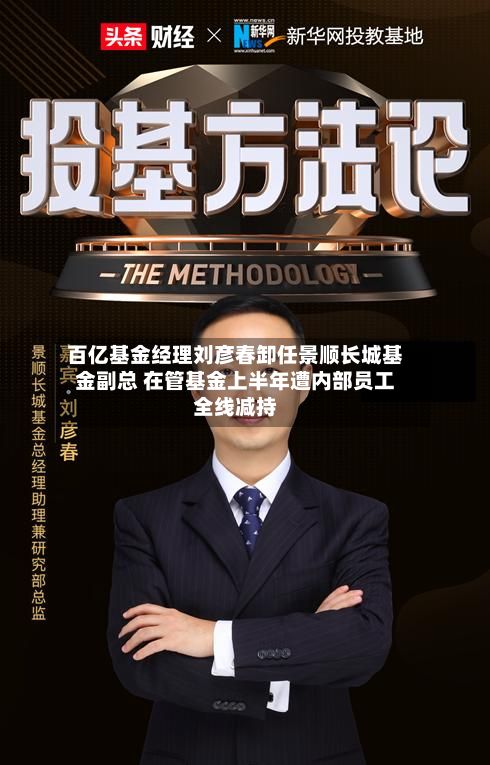 百亿基金经理刘彦春卸任景顺长城基金副总 在管基金上半年遭内部员工全线减持-第1张图片