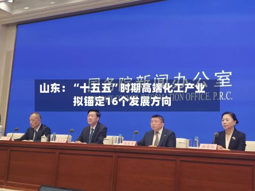 山东：“十五五	”时期高端化工产业拟锚定16个发展方向-第1张图片