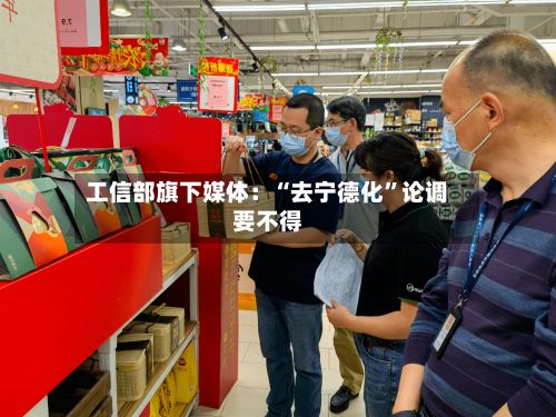 工信部旗下媒体：“去宁德化”论调要不得-第1张图片