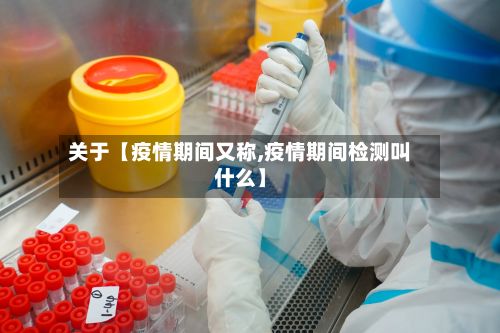 关于【疫情期间又称,疫情期间检测叫什么】-第1张图片