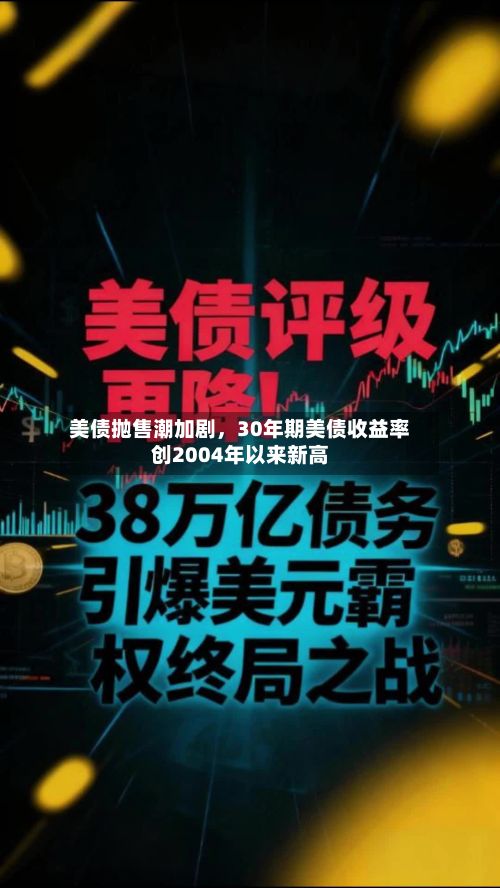 美债抛售潮加剧，30年期美债收益率创2004年以来新高-第1张图片