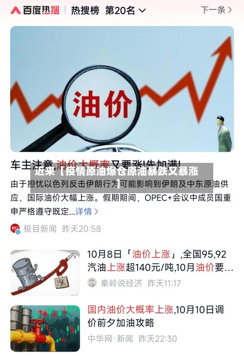 近来【疫情原油爆仓原油暴跌又暴涨】-第1张图片