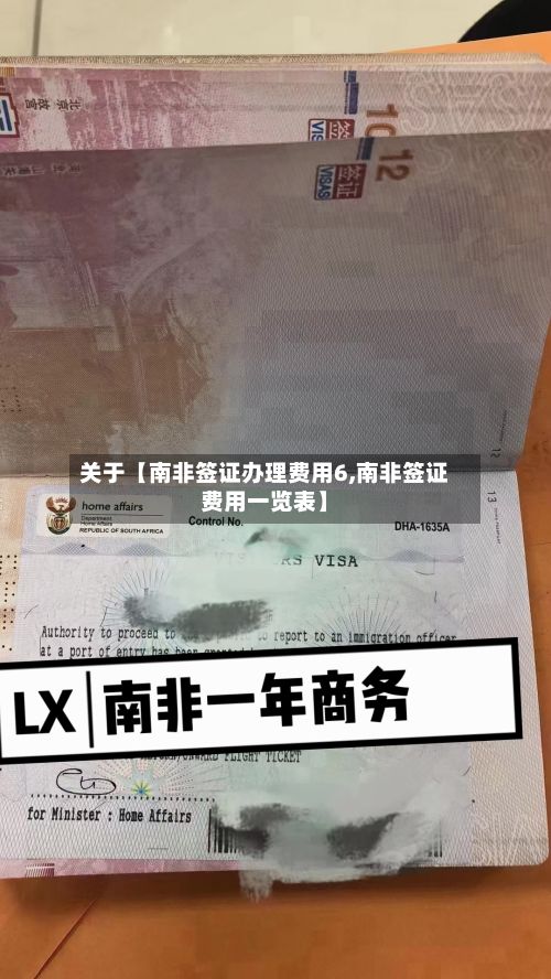 关于【南非签证办理费用6,南非签证费用一览表】-第1张图片
